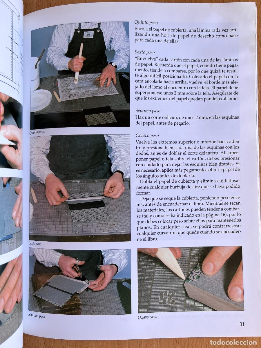 Libros de segunda mano: COMO HACER ENCUADERNACION ARTESANAL - ROB SHEPHERD - CELESTE EDICIONES 1996 - Foto 5