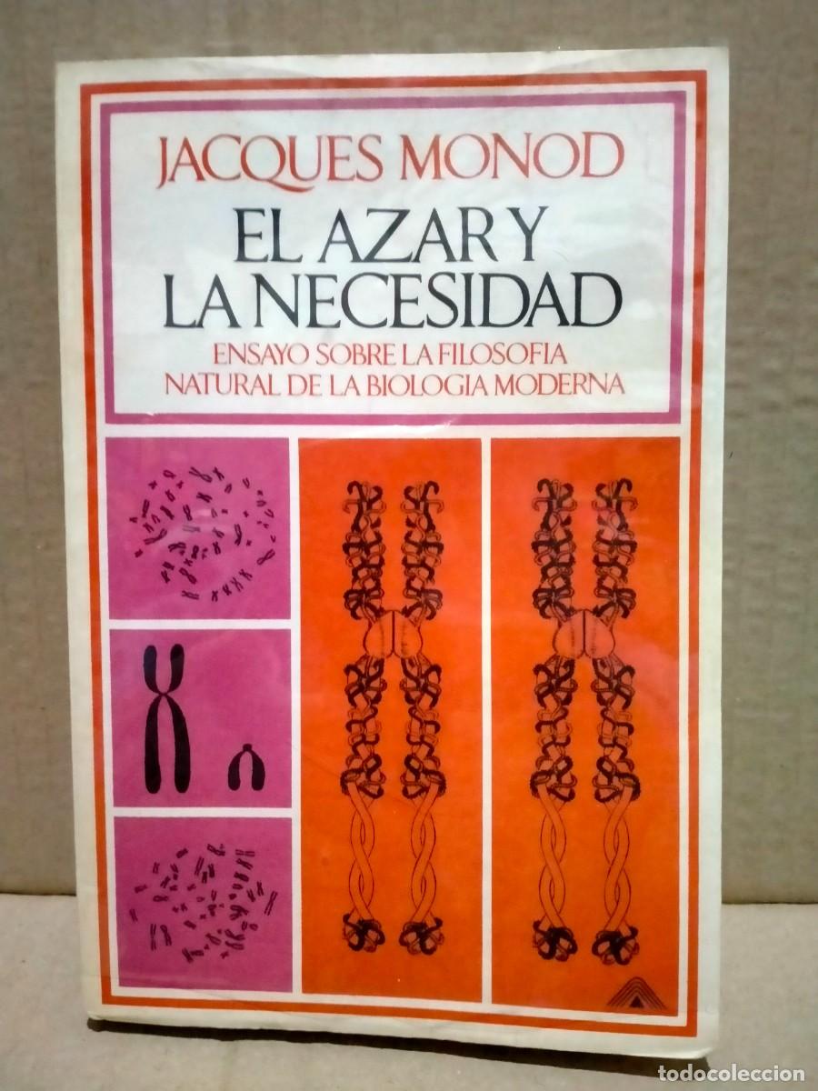 Libros de segunda mano: JACQUES MONOD. EL AZAR Y LA NECESIDAD .MONTE &Aacute;VILA - Foto 1