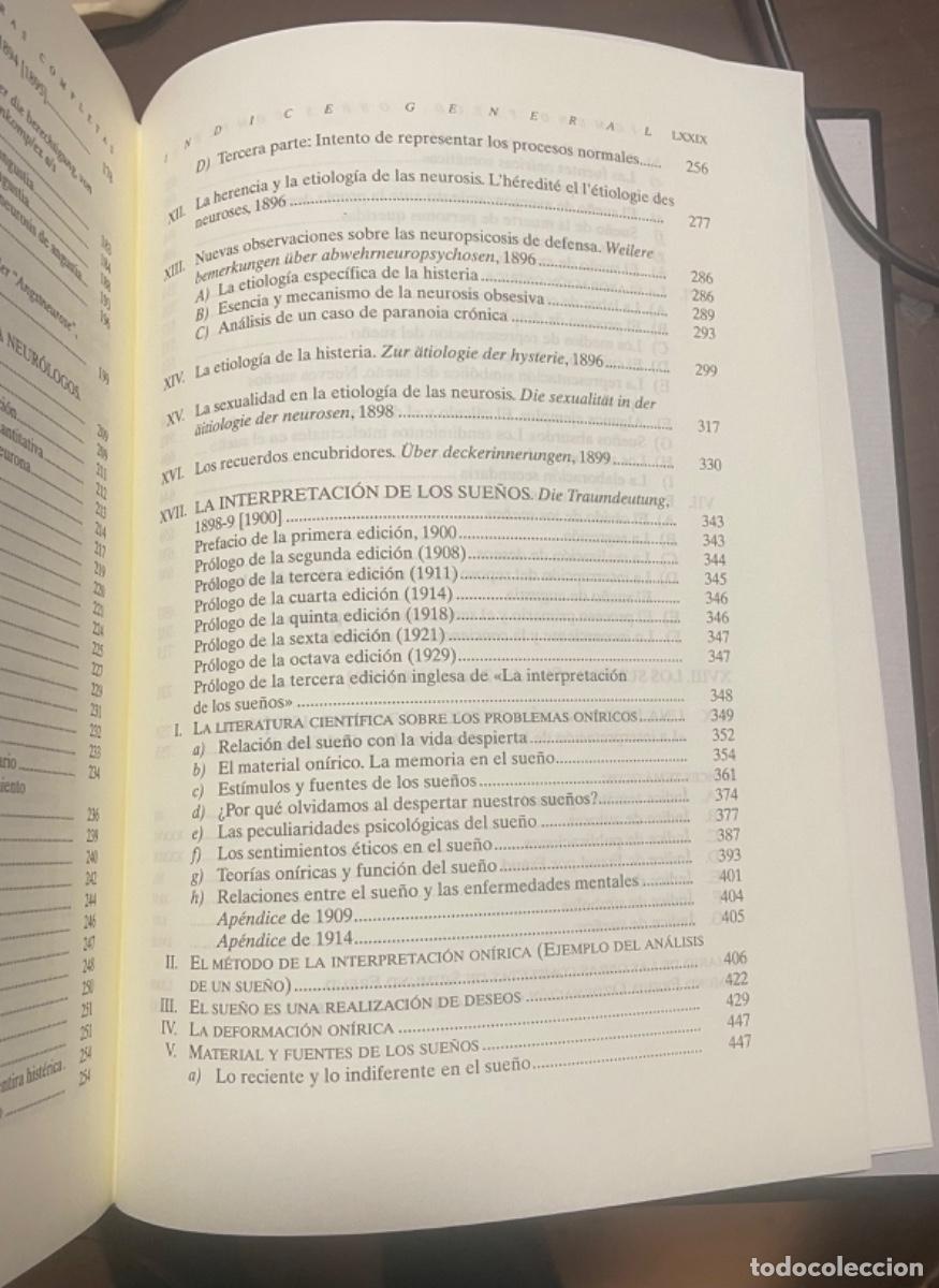 Libros de segunda mano: SIGMUND FREUD, OBRAS COMPLETAS TOMO 1 - Foto 5