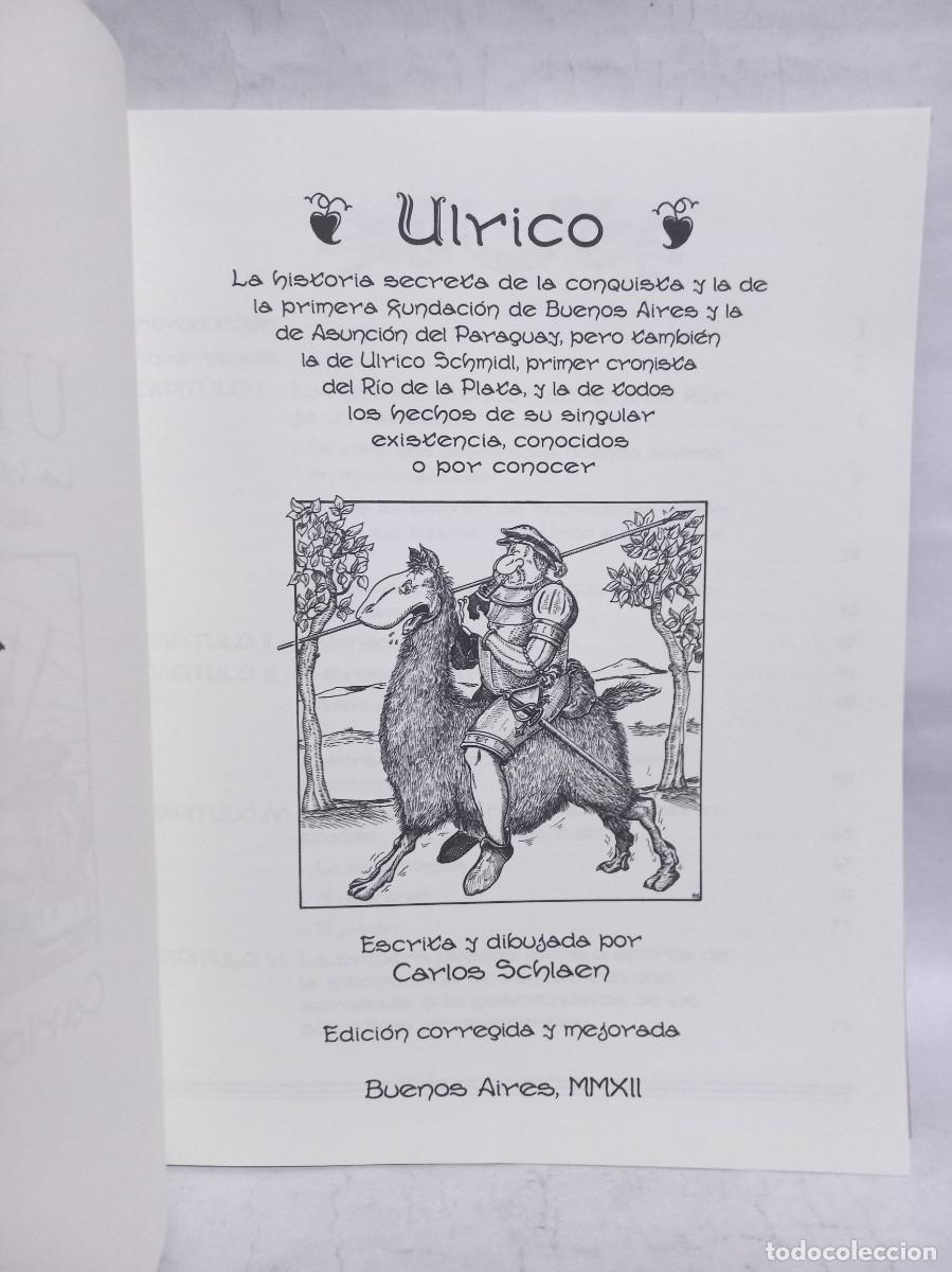Libros de segunda mano: Carlos Schlaen - Ulrico - 2013 - Foto 3