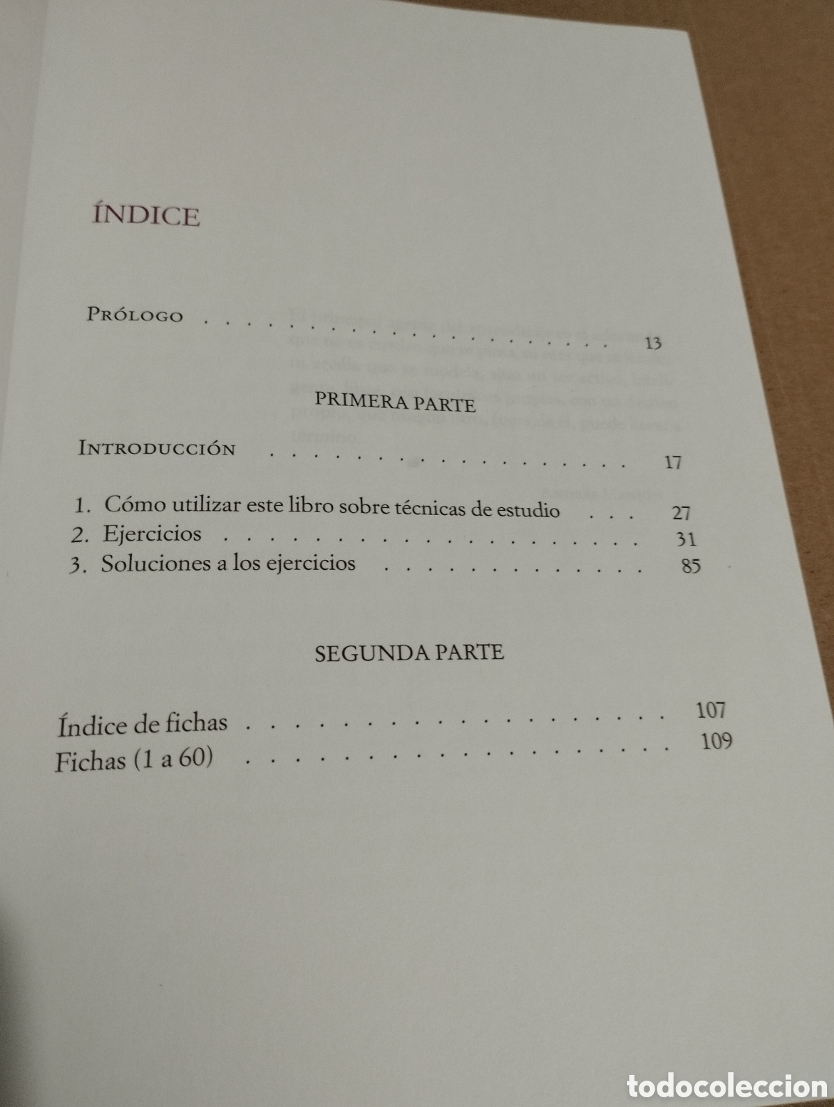 Libros de segunda mano: C&Oacute;MO ESTUDIAR CON &Eacute;XITO (BERNAB&Eacute; TIERNO) - Foto 3