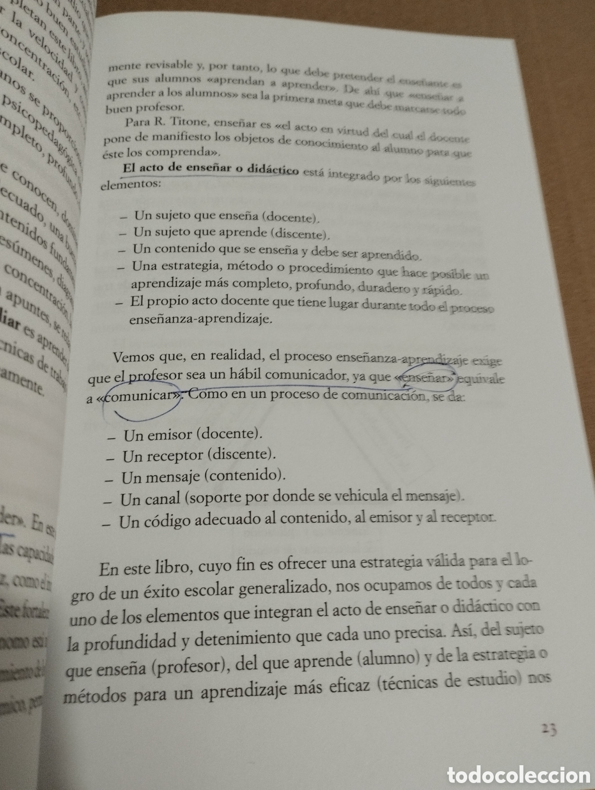 Libros de segunda mano: C&Oacute;MO ESTUDIAR CON &Eacute;XITO (BERNAB&Eacute; TIERNO) - Foto 4
