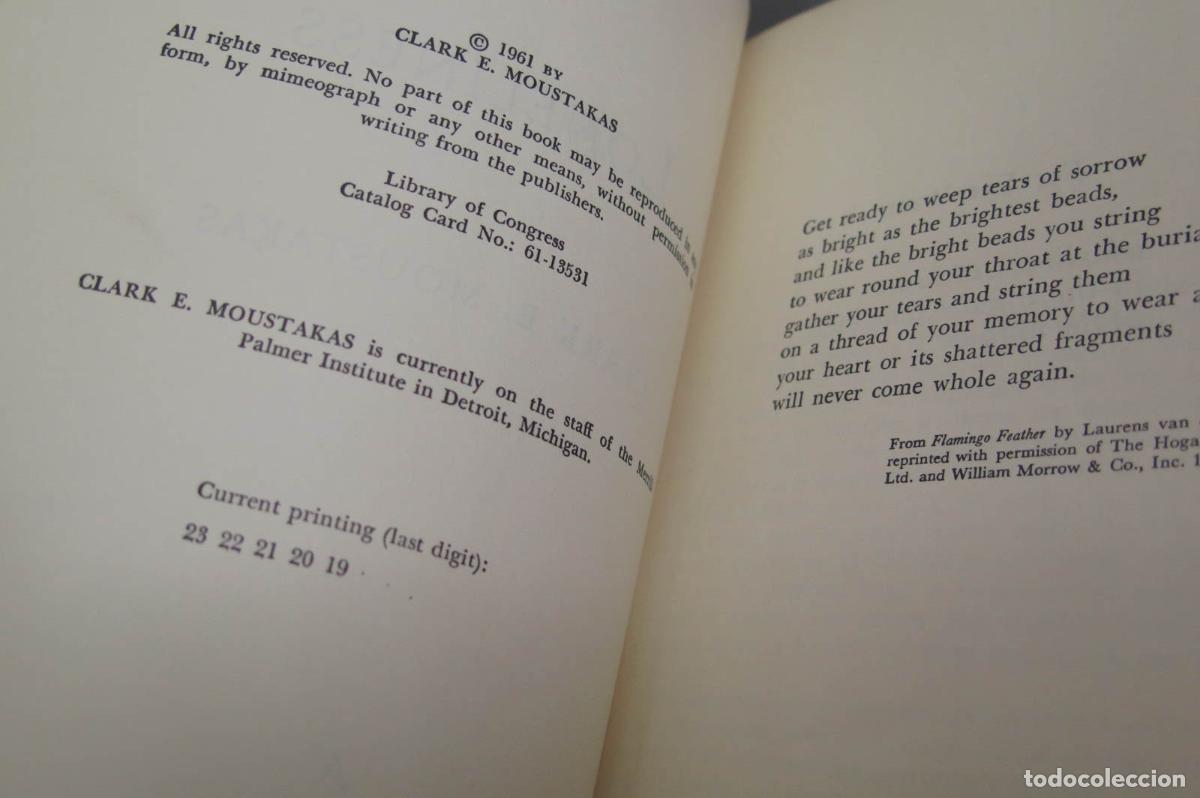 Libros de segunda mano: Loneliness. Moustakas - Foto 2