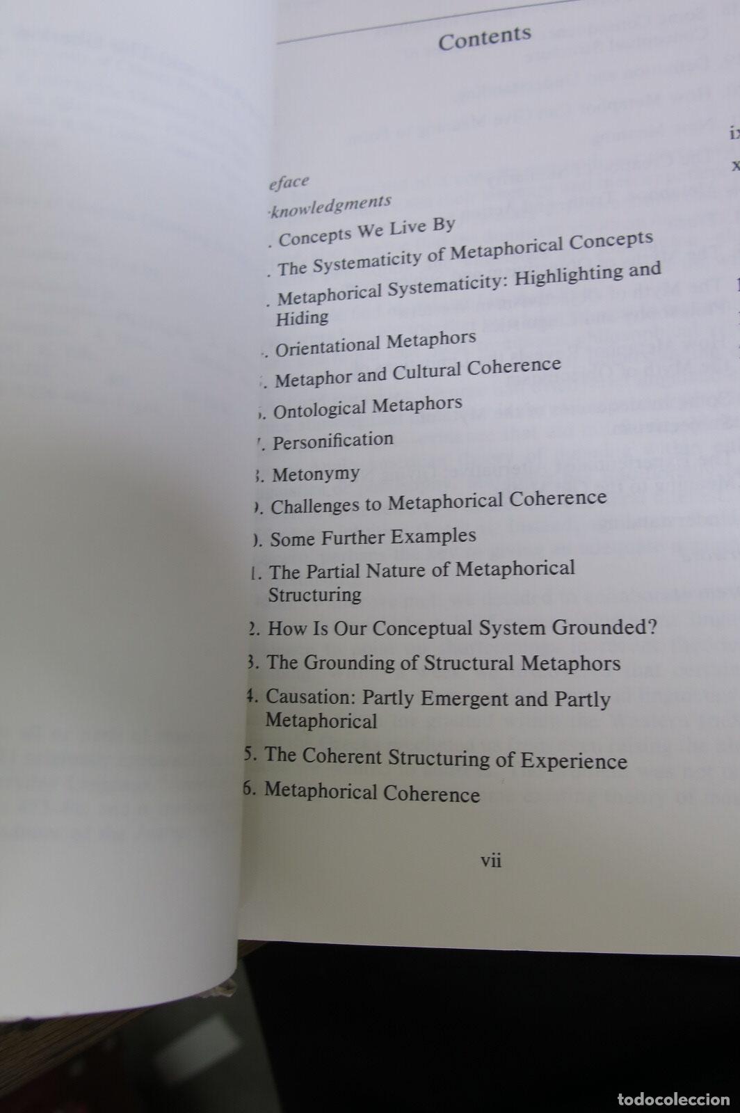 Libros de segunda mano: Metaphors We Live By. Mark Johnson - Foto 2