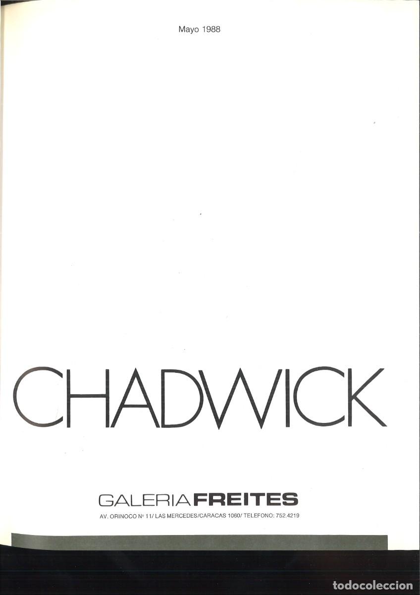 Libros de segunda mano: CHADWICK. GALERIA FREITES - Foto 2
