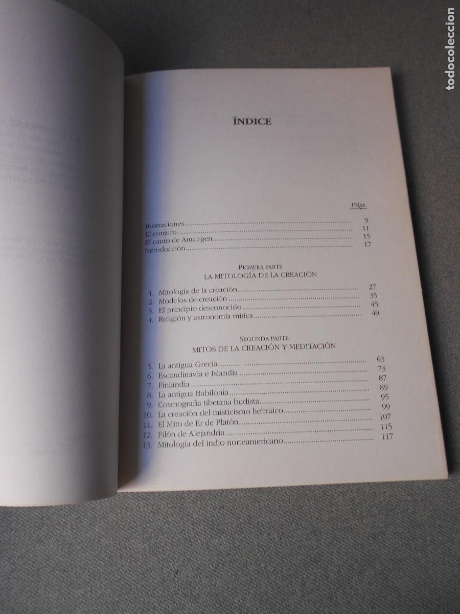 Libros de segunda mano: LOS MITOS DE LA CREACION - Foto 3