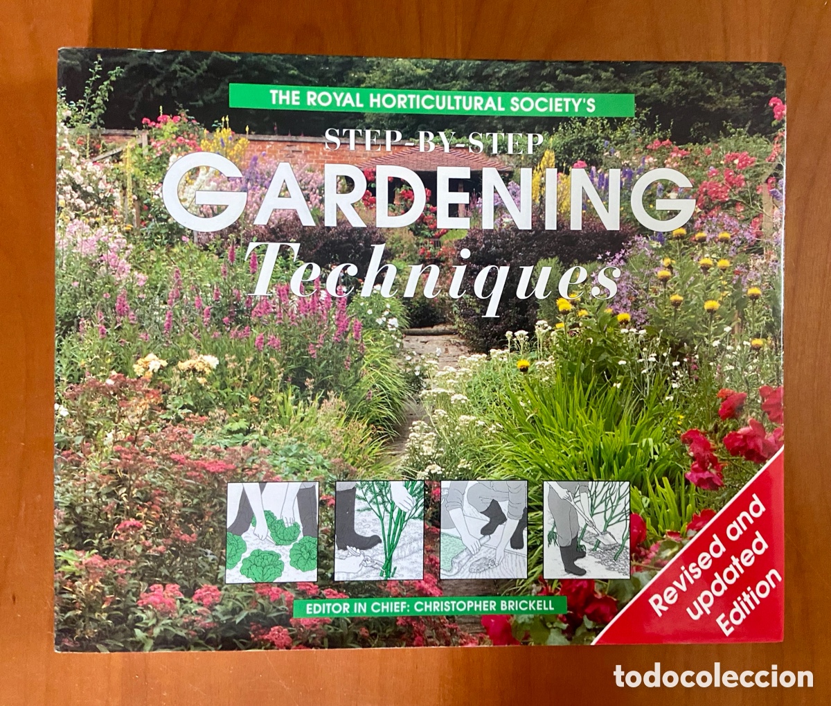 Libros de segunda mano: GARDENING TECHNIQUES - STEP-BY-STEP. THE ROYAL HORTICULTURAL SOCIETYS - CHRISTOPHER BRICKELL 1993 - Foto 1