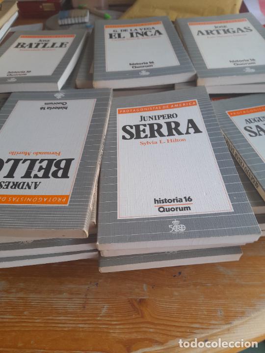 Livres d'occasion: Lote 30 libros Protagonistas de Am&eacute;rica Cambio 16 1987 VER FOTOS