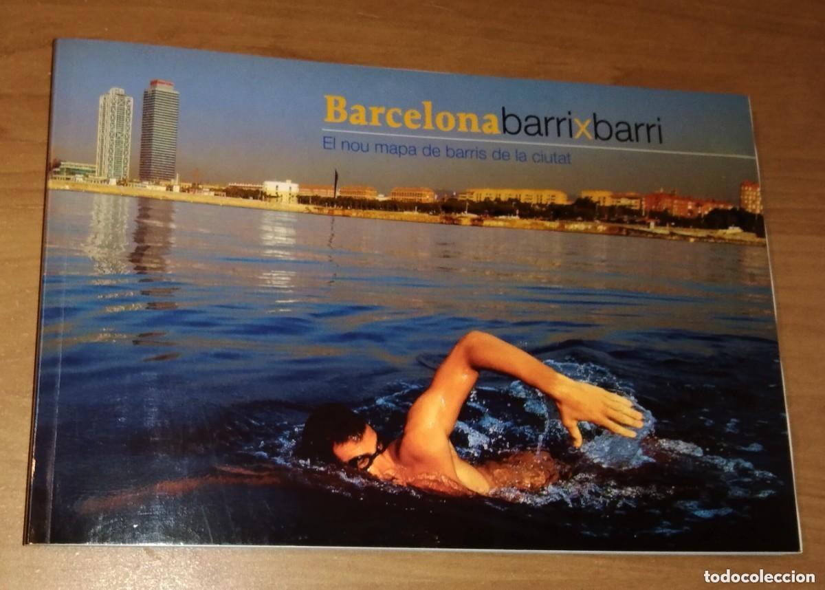 Libros de segunda mano: Barcelona Barri a Barri . Mapa de Barris de Barcelona - Foto 1