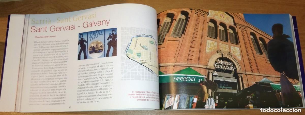 Libros de segunda mano: Barcelona Barri a Barri . Mapa de Barris de Barcelona - Foto 2