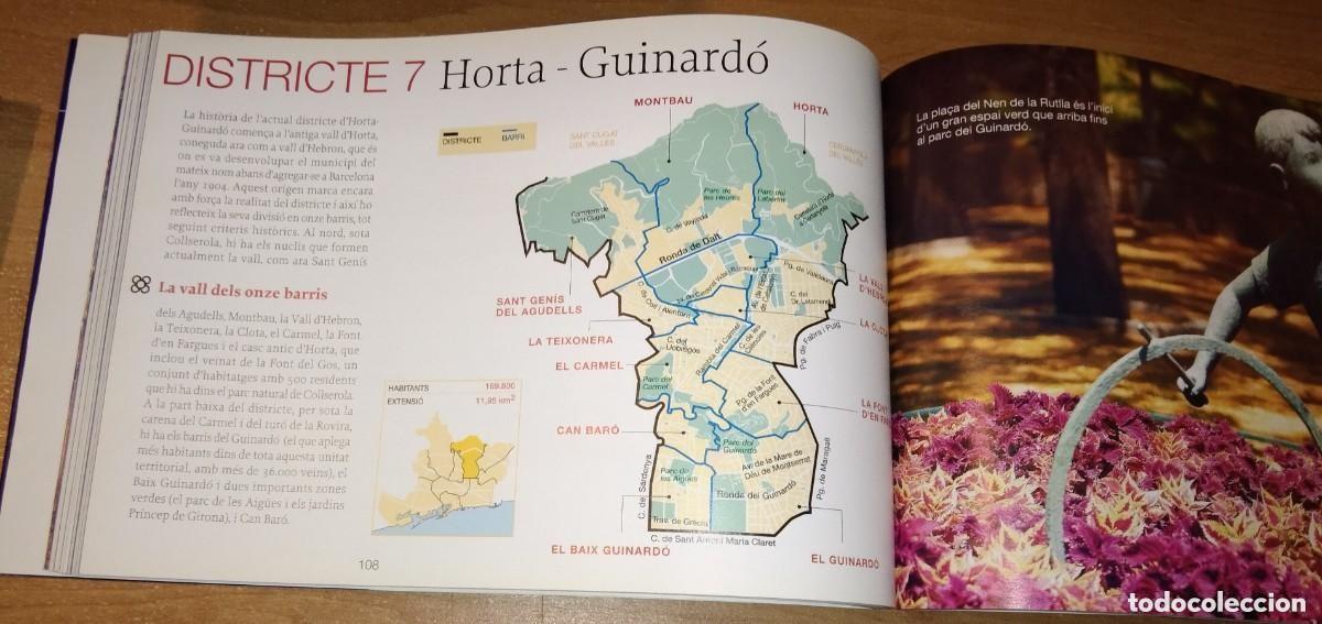 Libros de segunda mano: Barcelona Barri a Barri . Mapa de Barris de Barcelona - Foto 3