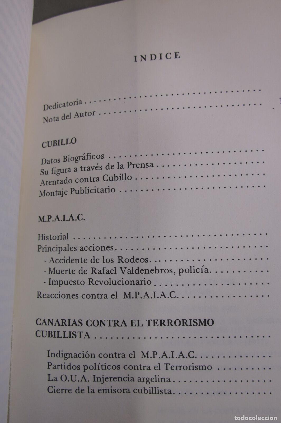 Libros de segunda mano: CUBILLO ALGO MAS QUE UNA ANECDOTA - Foto 2