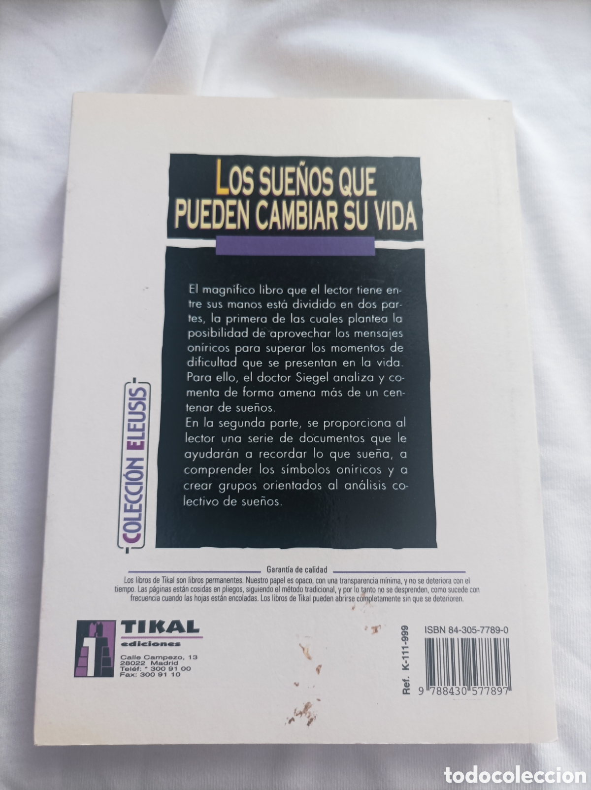 Libros de segunda mano: Los sue&ntilde;os que pueden cambiar su vida- Alan B siegel - Foto 2