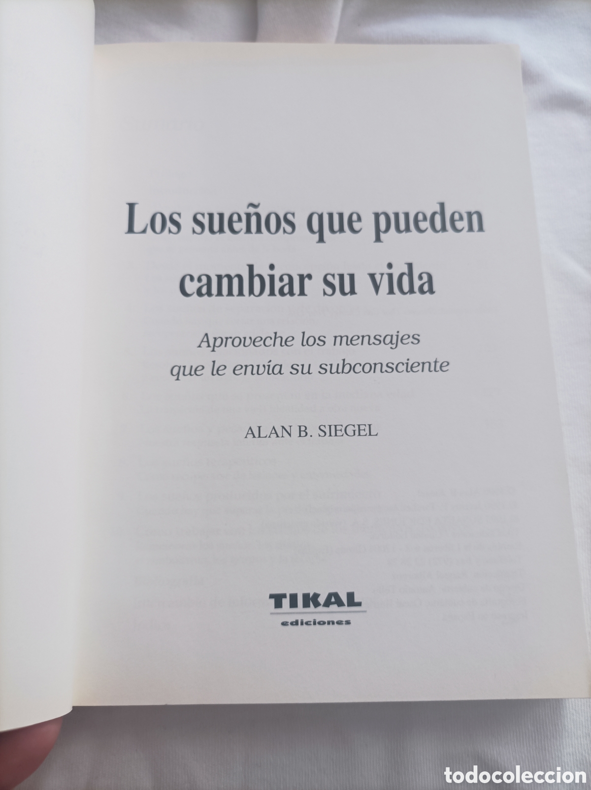 Libros de segunda mano: Los sue&ntilde;os que pueden cambiar su vida- Alan B siegel - Foto 4