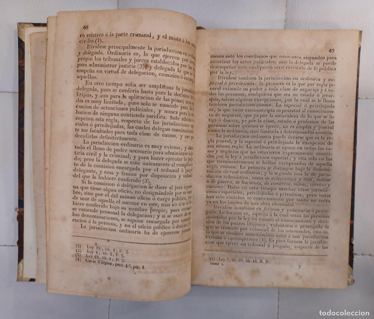 Libros de segunda mano: ELEMENTOS DE PRACTICA FORENSE. Manuel Ortiz. Dos Vol&uacute;menes - Foto 5