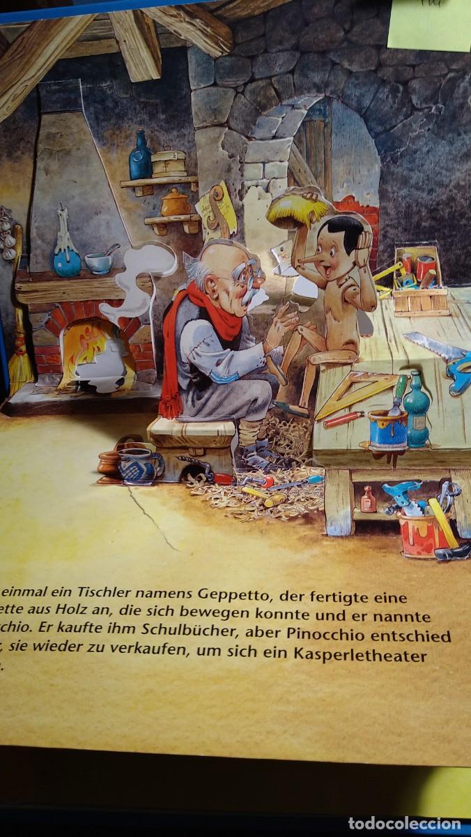 Libros de segunda mano: LIBRO POP-UP &rdquo;PINOCCHIO&rdquo; (EN ALEM&Aacute;N) - Foto 2