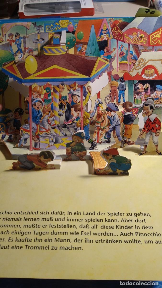 Libros de segunda mano: LIBRO POP-UP &rdquo;PINOCCHIO&rdquo; (EN ALEM&Aacute;N) - Foto 4