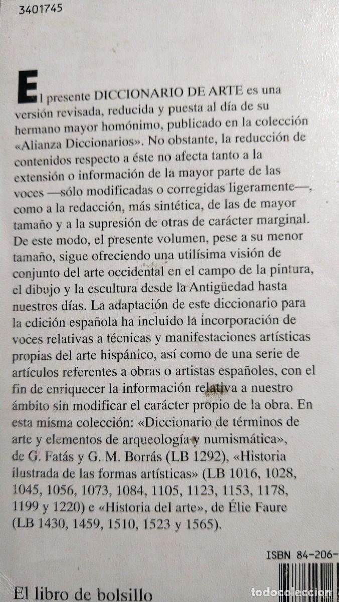 Libros de segunda mano: DICCIONARIO DE ARTE - IAN CHILVERS - Foto 2