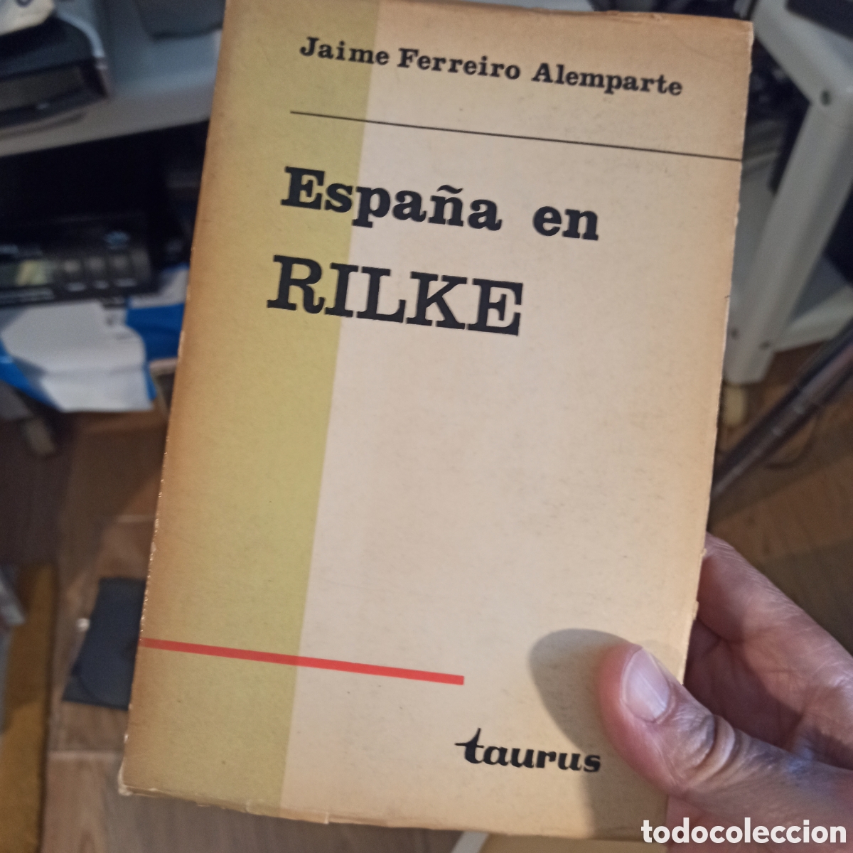 Libros de segunda mano: Espa&ntilde;a en Rilke - Jaime Ferreiro Alemparte - Foto 1