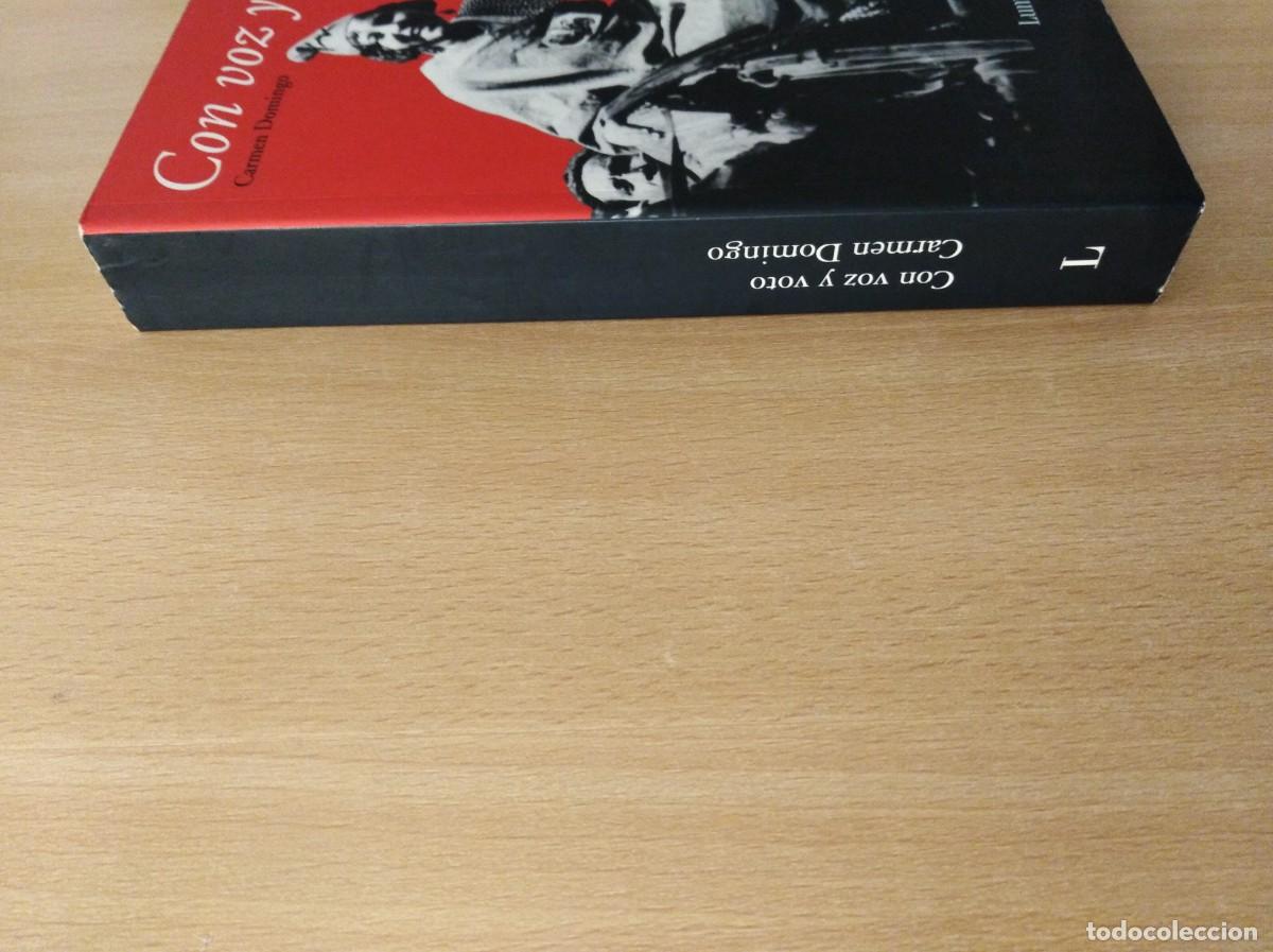 Libros de segunda mano: CON VOZ Y VOTO. Carmen Domingo. - Foto 3