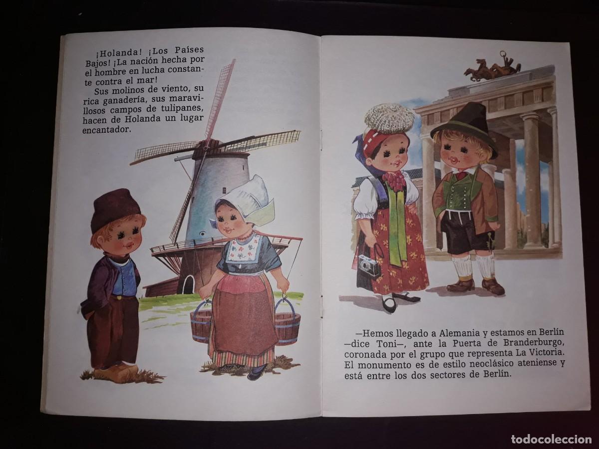 Libros de segunda mano: Cuento Ana y Toni en Europa Editorial Fher 1978 - Foto 2