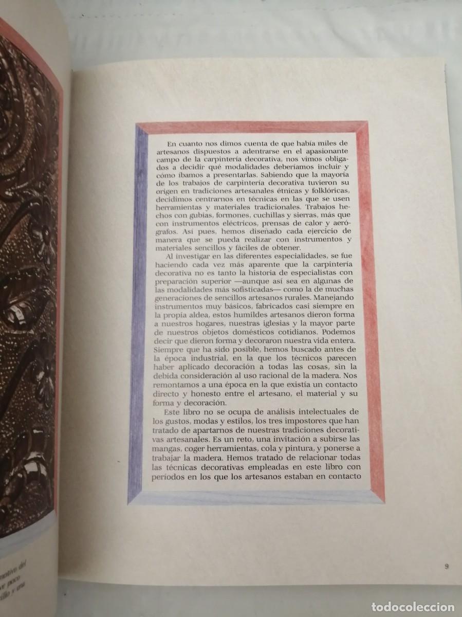 Libros de segunda mano: Gu&iacute;a completa de carpinter&iacute;a decorativa - Foto 14