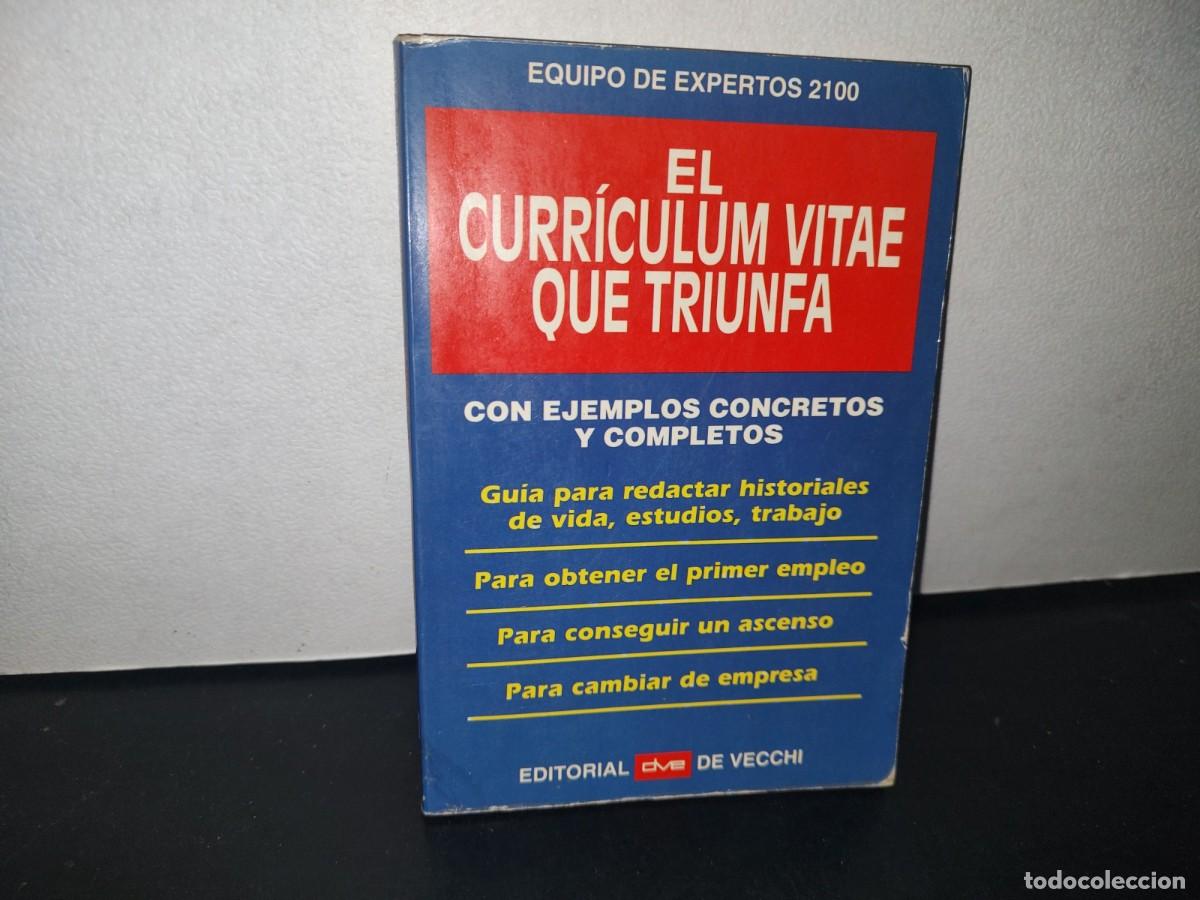 Libros de segunda mano: 71- EL CURR&Iacute;CULUM VITAE QUE TRIUNFA - EDITORIAL DE VECCHI - Foto 1