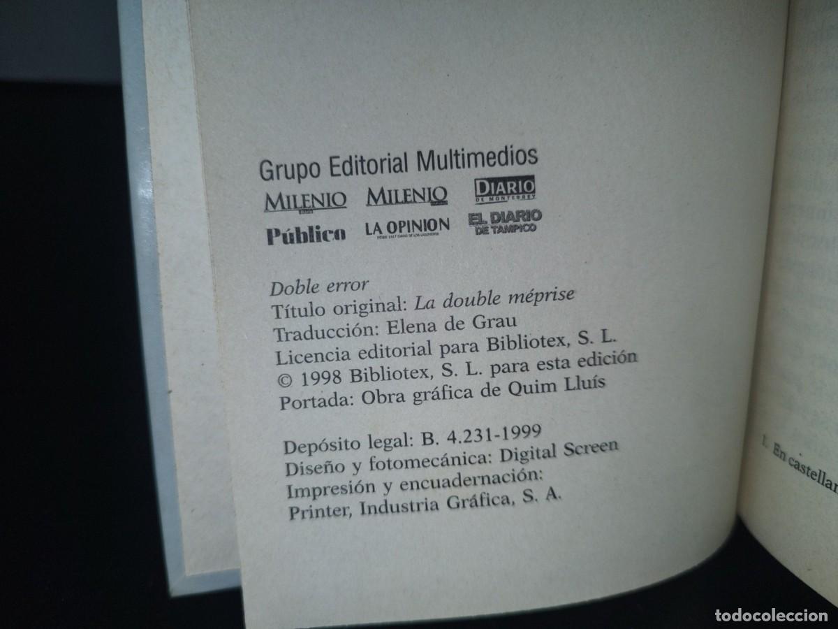 Libros de segunda mano: 71- LAS 100 JOYAS DEL MILENIO. 27. DOBLE ERROR - PROSPER M&Eacute;RIM&Eacute;E - Foto 4