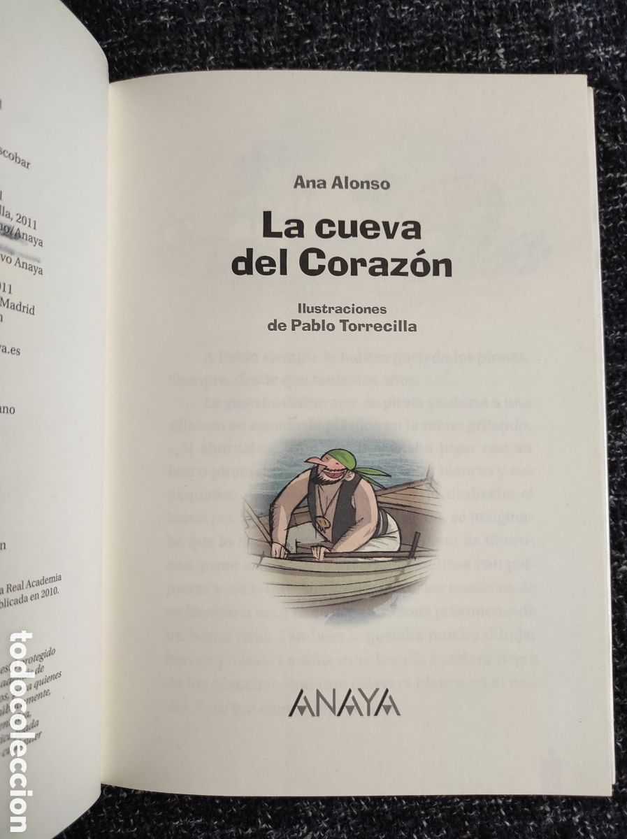 Libros de segunda mano: LA CUEVA DEL CORAZON. / ANA ALONSO -ED. ANAYA - Foto 3