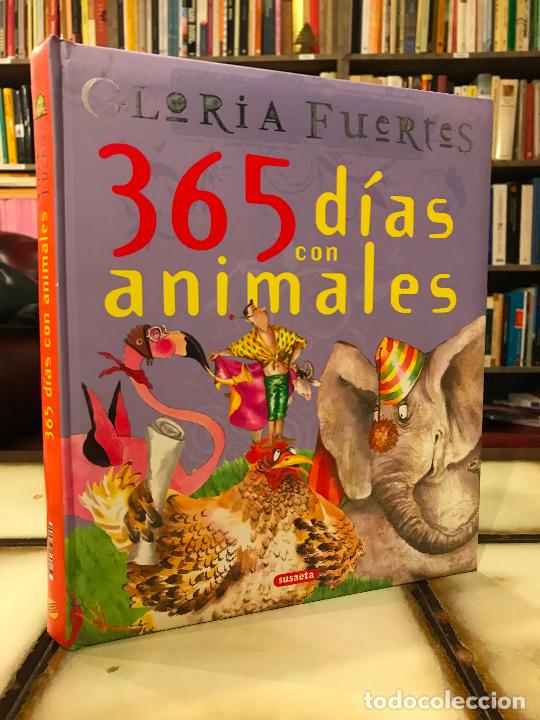Libros de segunda mano: 365 d&iacute;as con animales. Gloria Fuertes - Foto 1