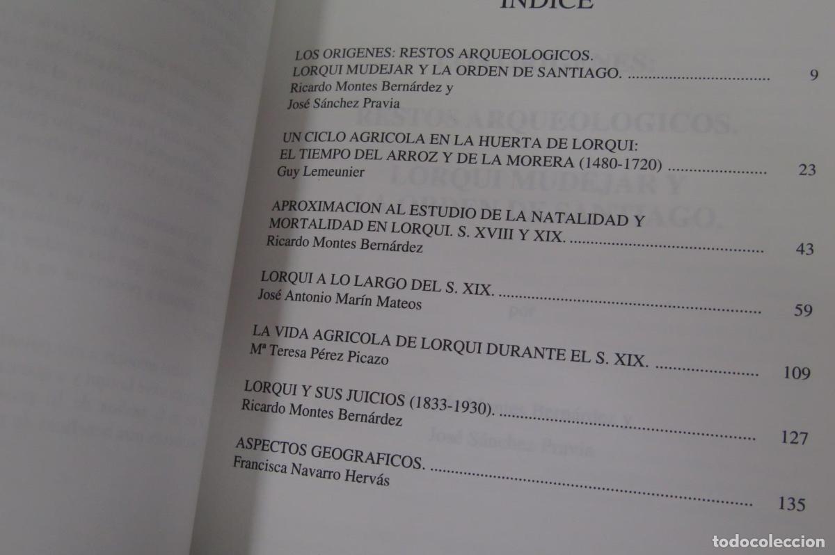 Libros de segunda mano: Historia de Lorqu&iacute;. MONTES BERN&Aacute;RDEZ - Foto 2