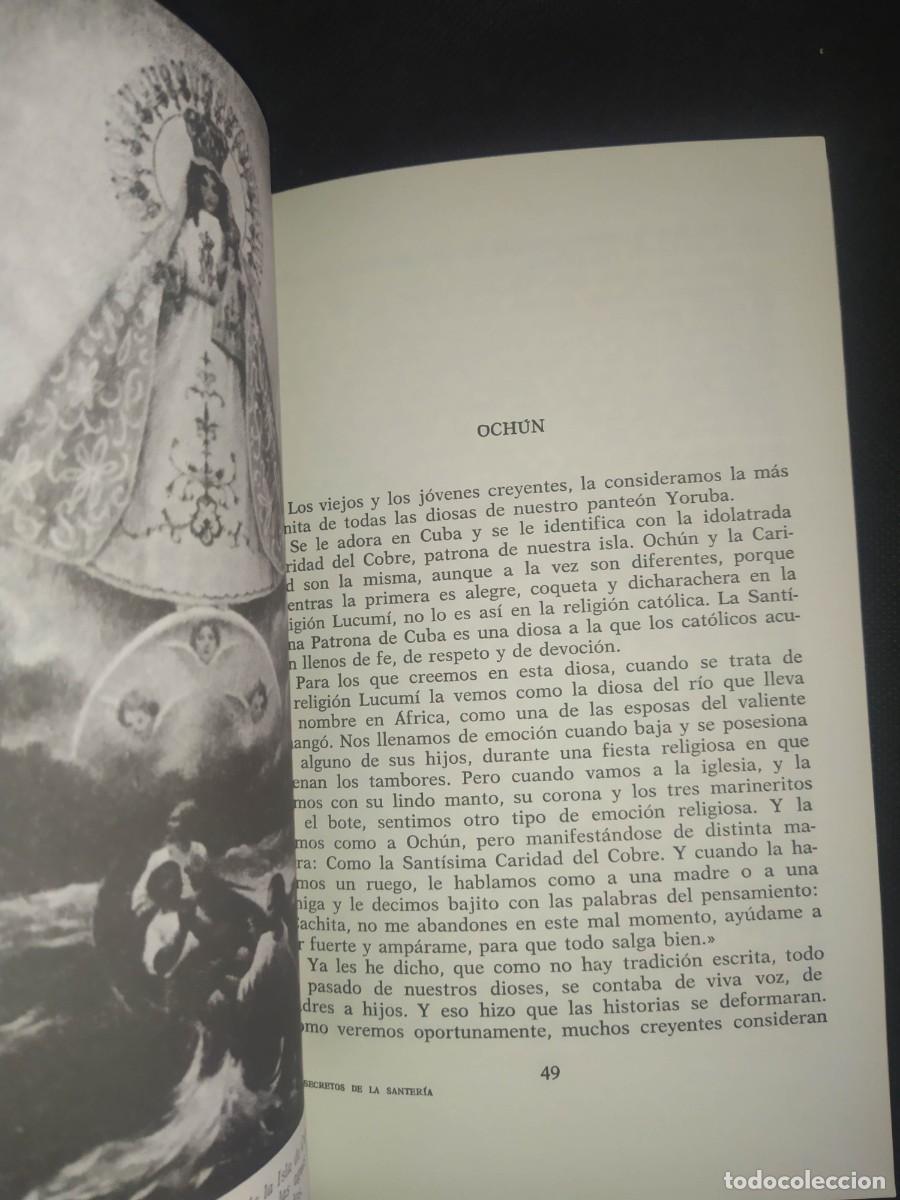 Libros de segunda mano: LOS SECRETOS DE LA SANTERIA - AGUN EFUNDE - Foto 3