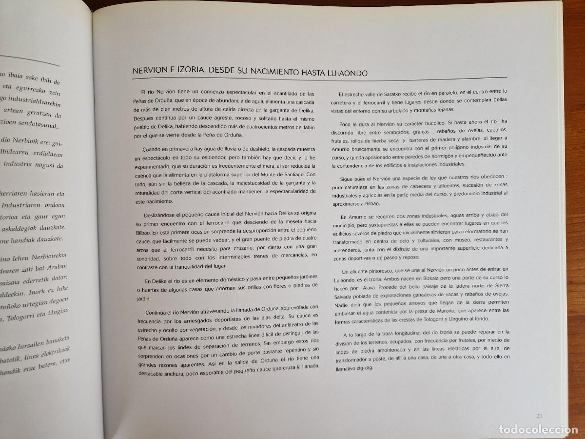 Libros de segunda mano: LIBRO PAISAJES DEL NERVI&Oacute;N E IBAIZABAL - Foto 7