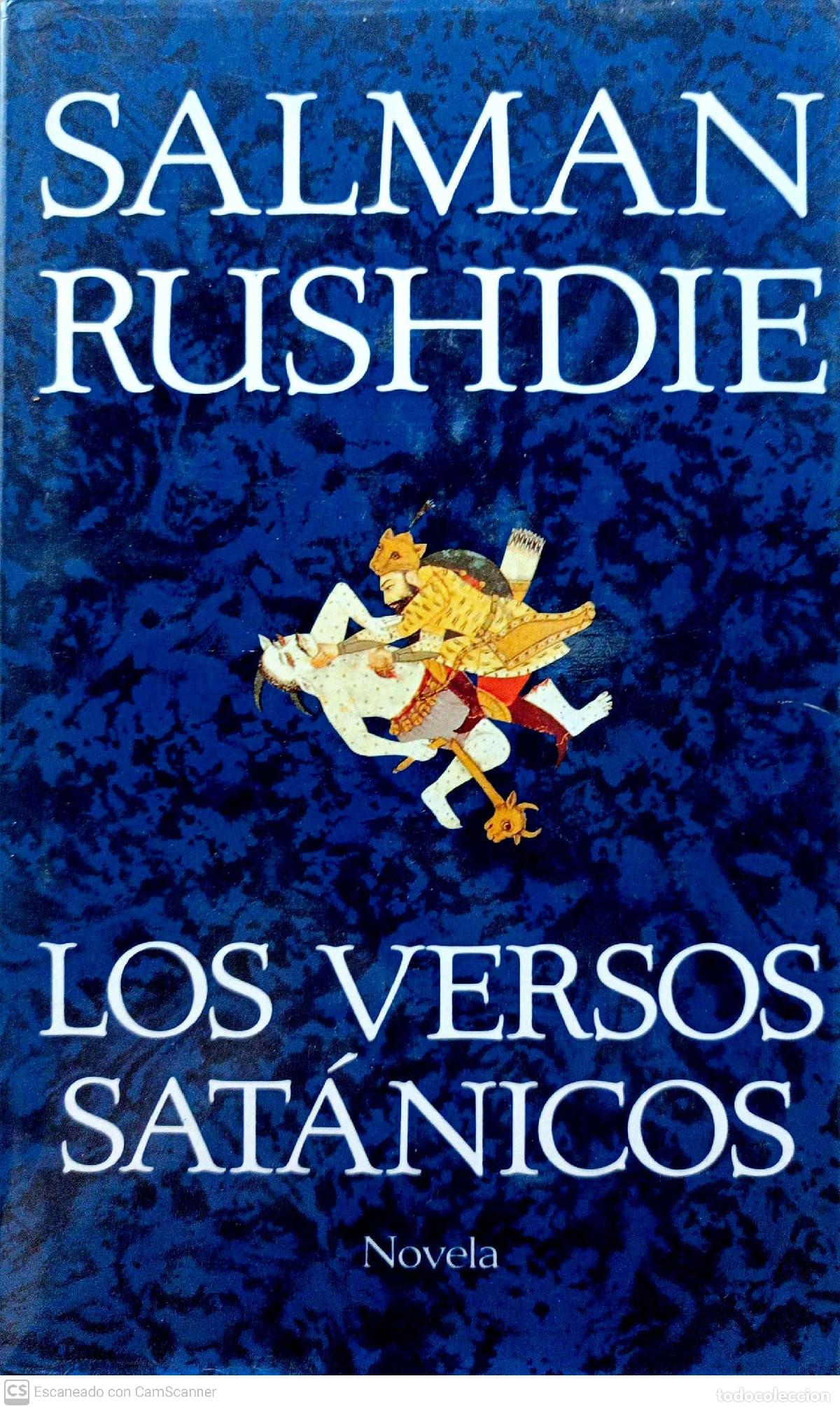 Libros de segunda mano: Los versos sat&aacute;nicos - Salman Rushdie - Foto 1