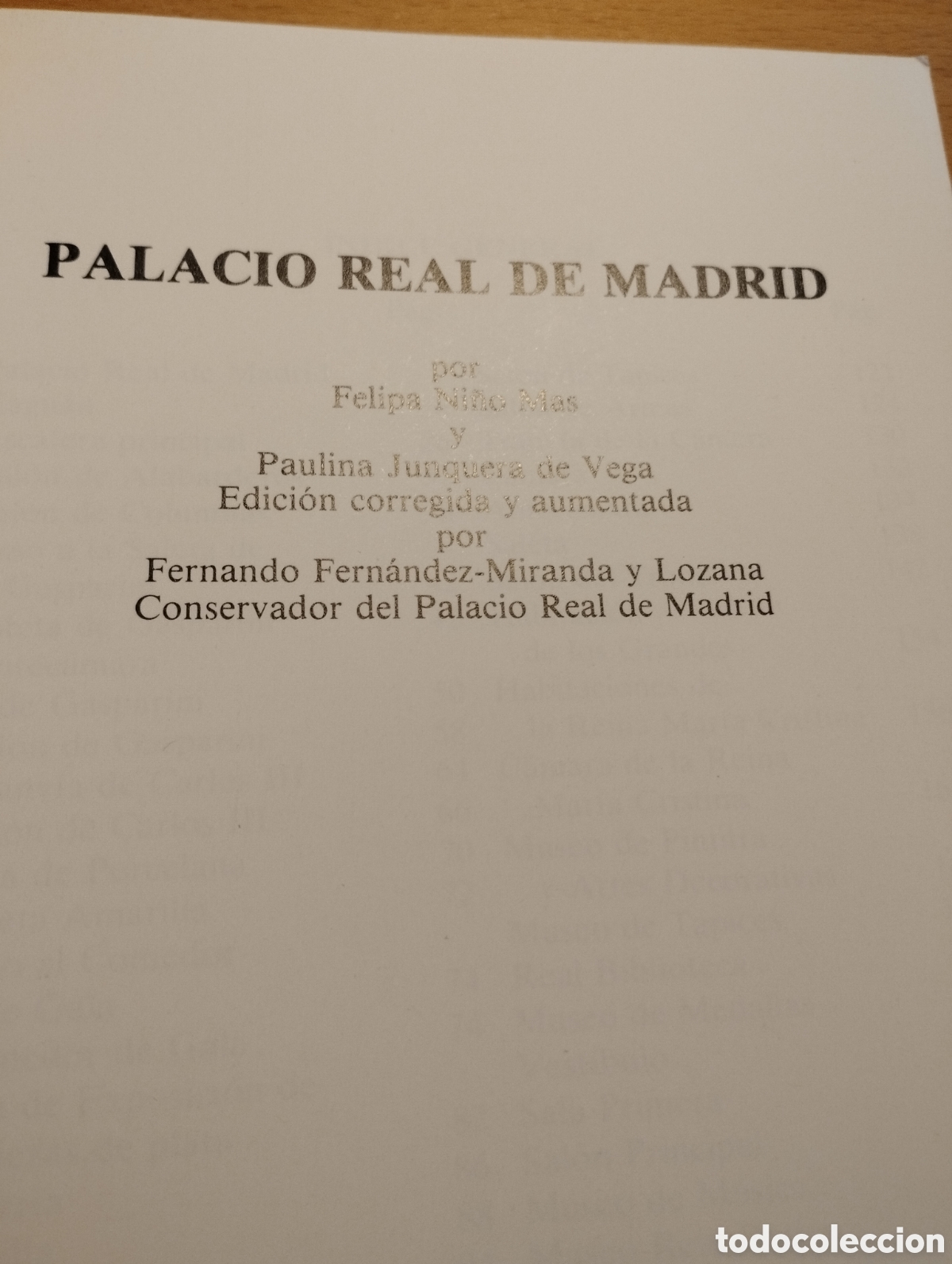 Libros de segunda mano: PALACIO REAL DE MADRID (EDITORIAL PATRIMONIO NACIONAL) - Foto 2