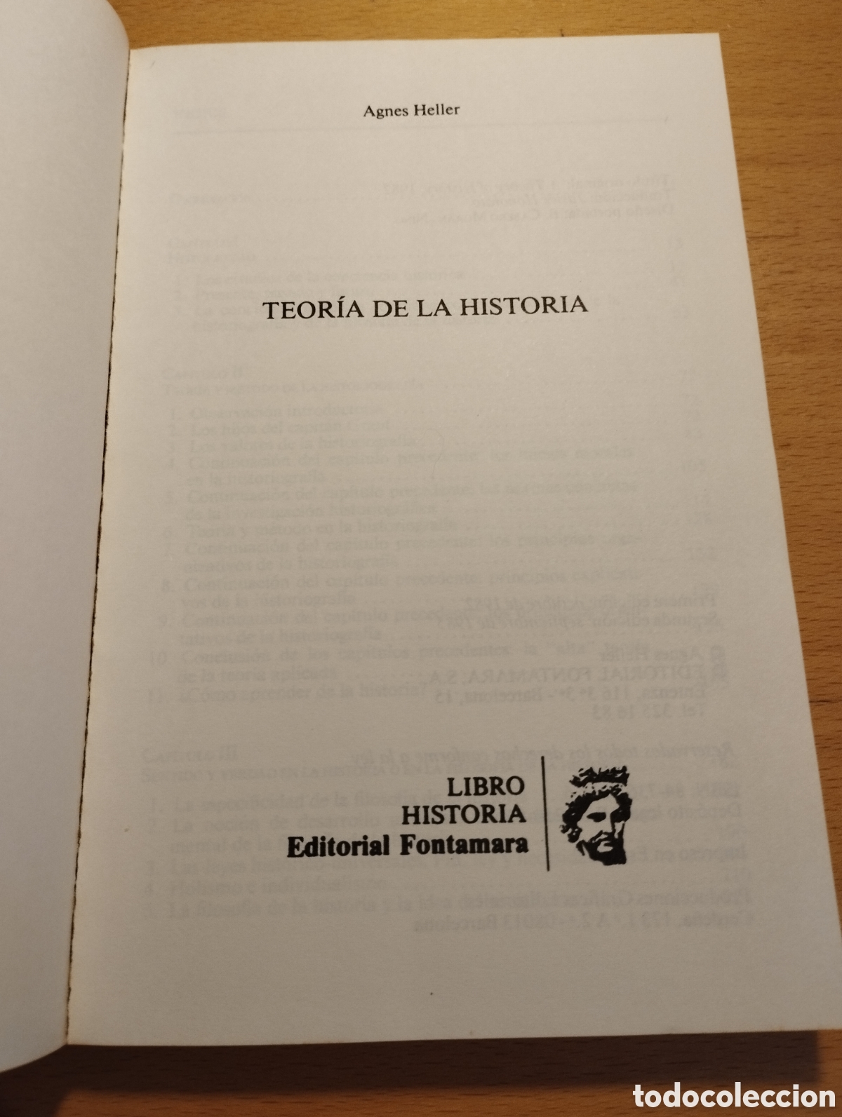 Libros de segunda mano: TEOR&Iacute;A DE LA HISTORIA (AGNES HELLER) - Foto 2