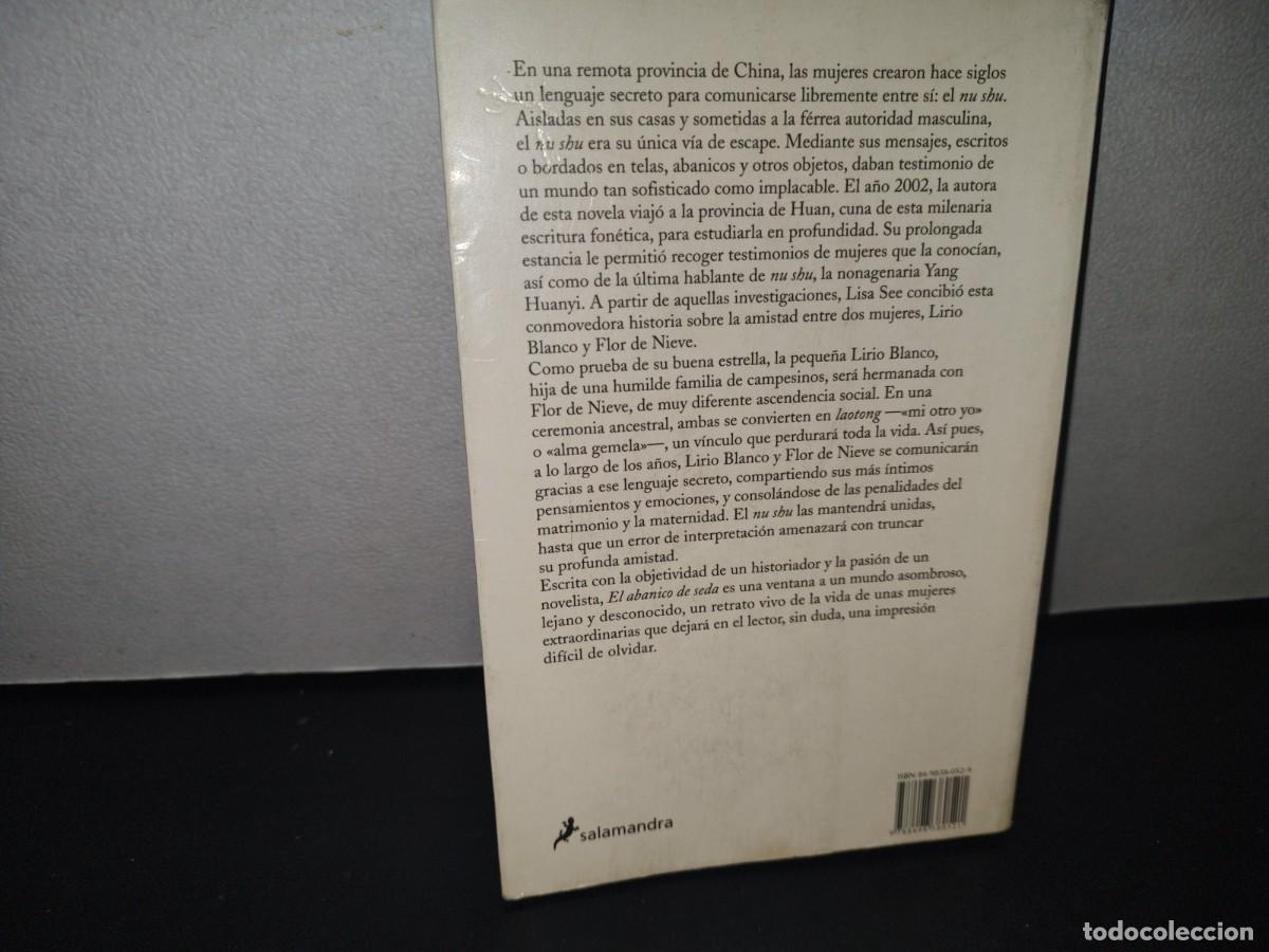 Libros de segunda mano: 29- EL ABANICO DE SEDA - LISA SEE - PRIMERA EDICI&Oacute;N 2006 - Foto 3