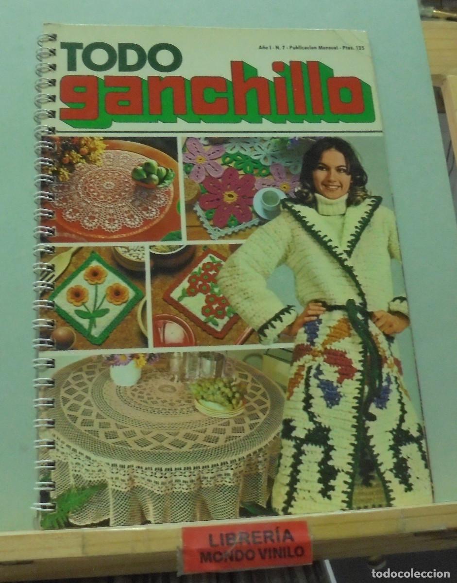 Libros de segunda mano: Todo ganchillo, n&ordm; 7 - Enciclopedia del ganchillo - Foto 1
