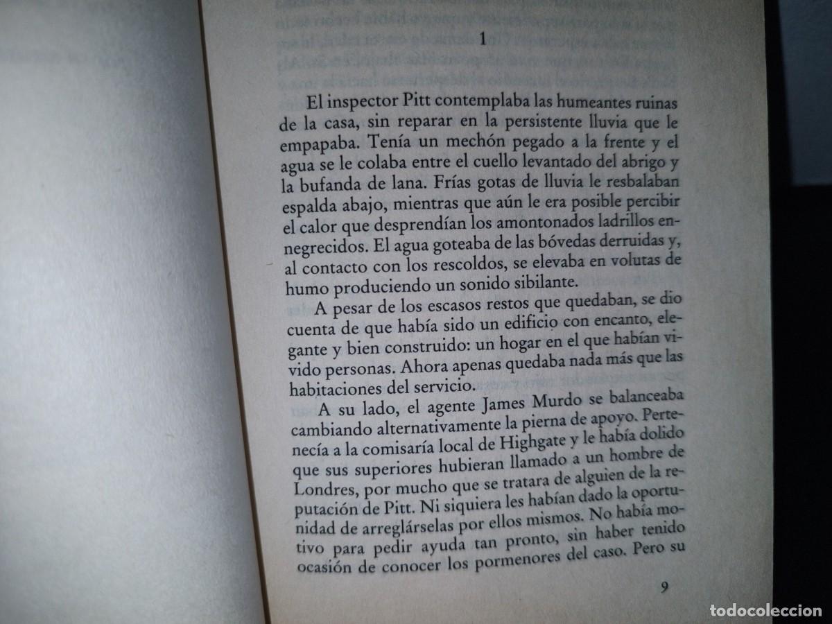 Libros de segunda mano: 71- LOS INCENDIOS DE HIGHGATE RISE - ANNE PERRY - PRIMERA EDICI&Oacute;N 1999 - Foto 5