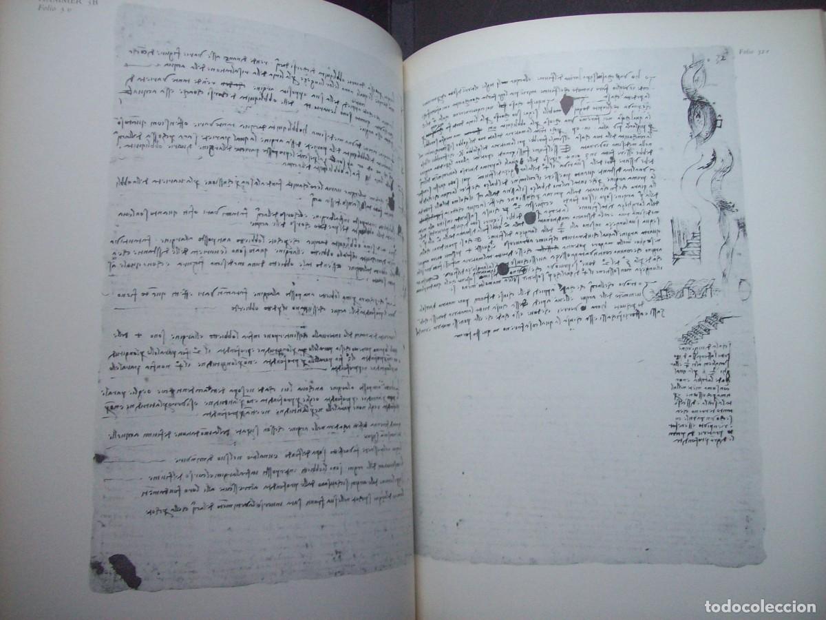 Libros de segunda mano: EL CODICE HAMMER DE LEONARDO DA VINCI. LAS AGUAS, LA TIERRA Y EL UNIVERSO. - Foto 6