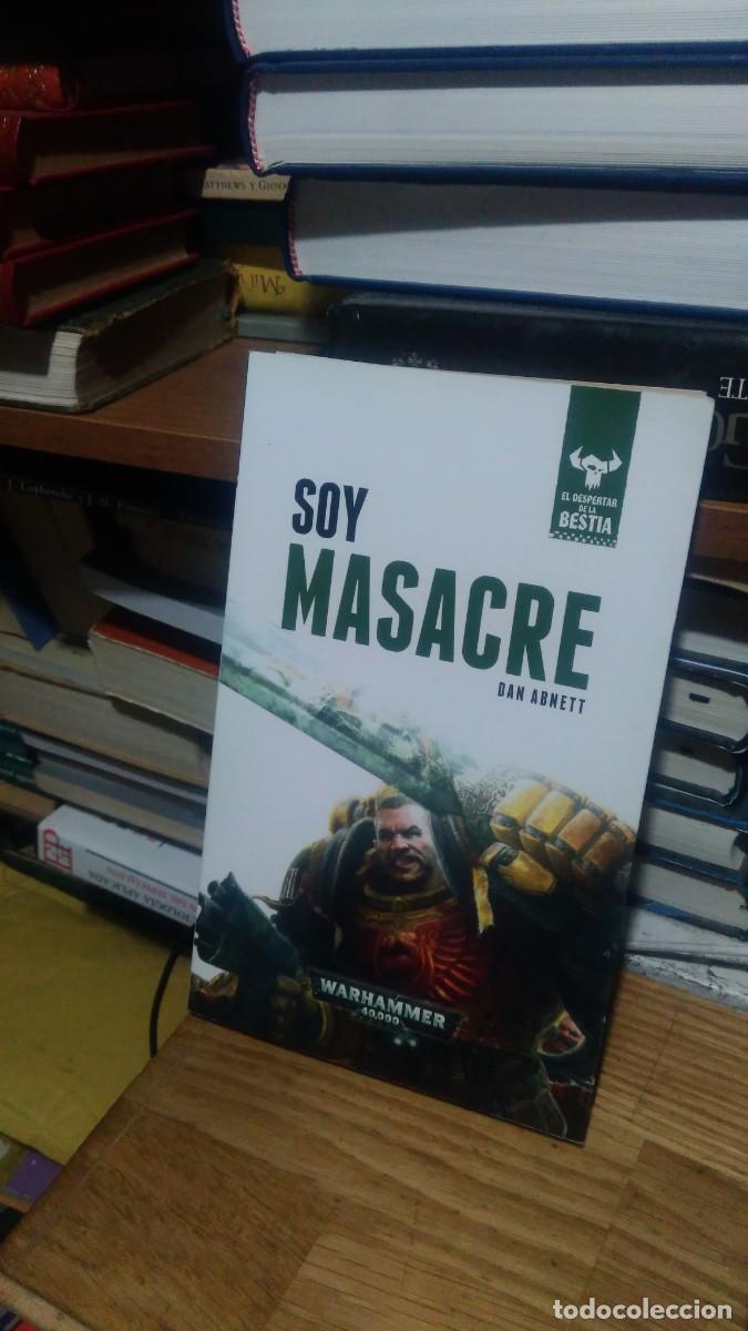 Libros de segunda mano: SOY MASACRE, DAN ABNETT, BLACK LIBRARY - Foto 1