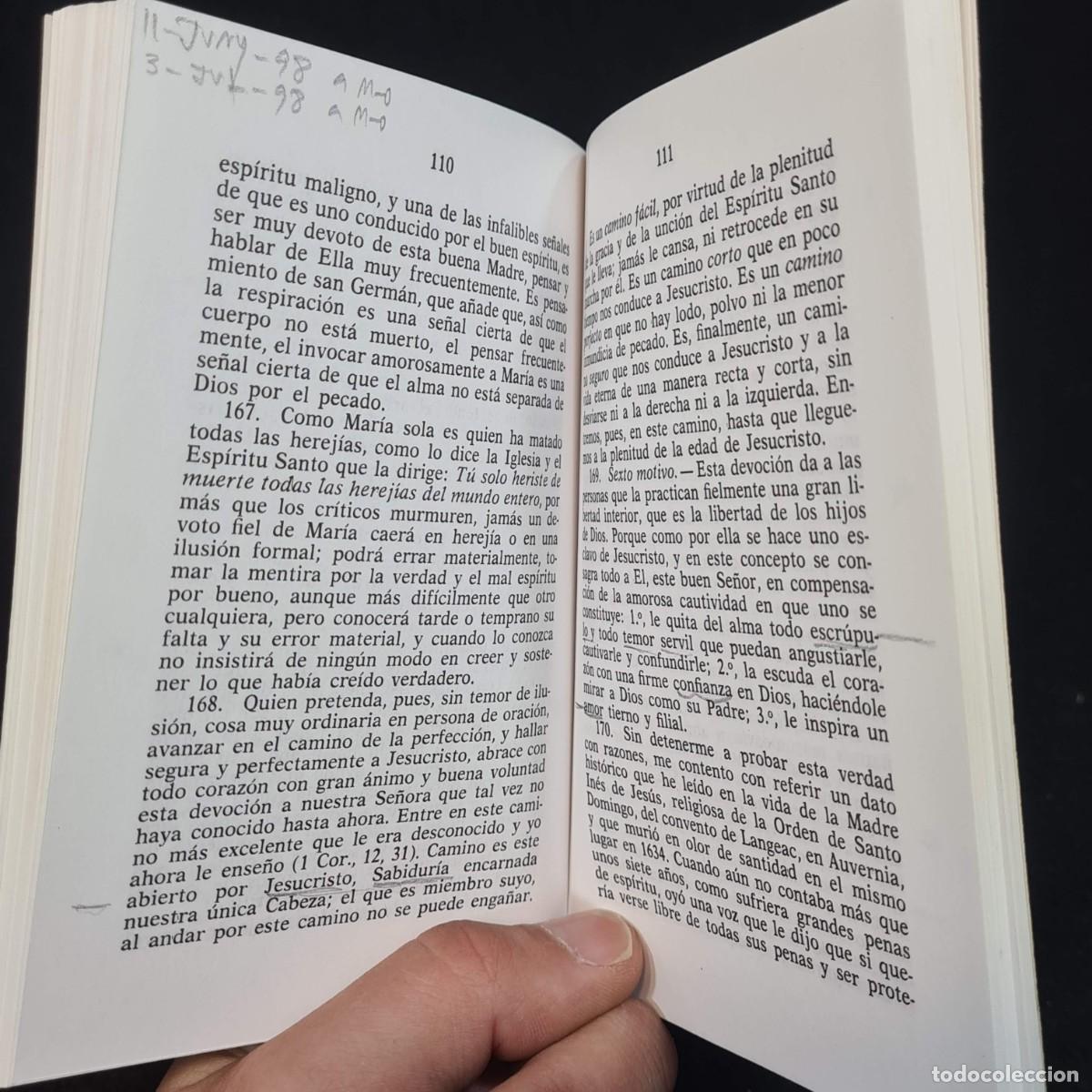 Libros de segunda mano: TRATADO DE LA VERDADERA DEVOCION A LA SANTISIMA VIRGEN - LIBRO DEL A&Ntilde;O 1996 / 24.314 - Foto 7
