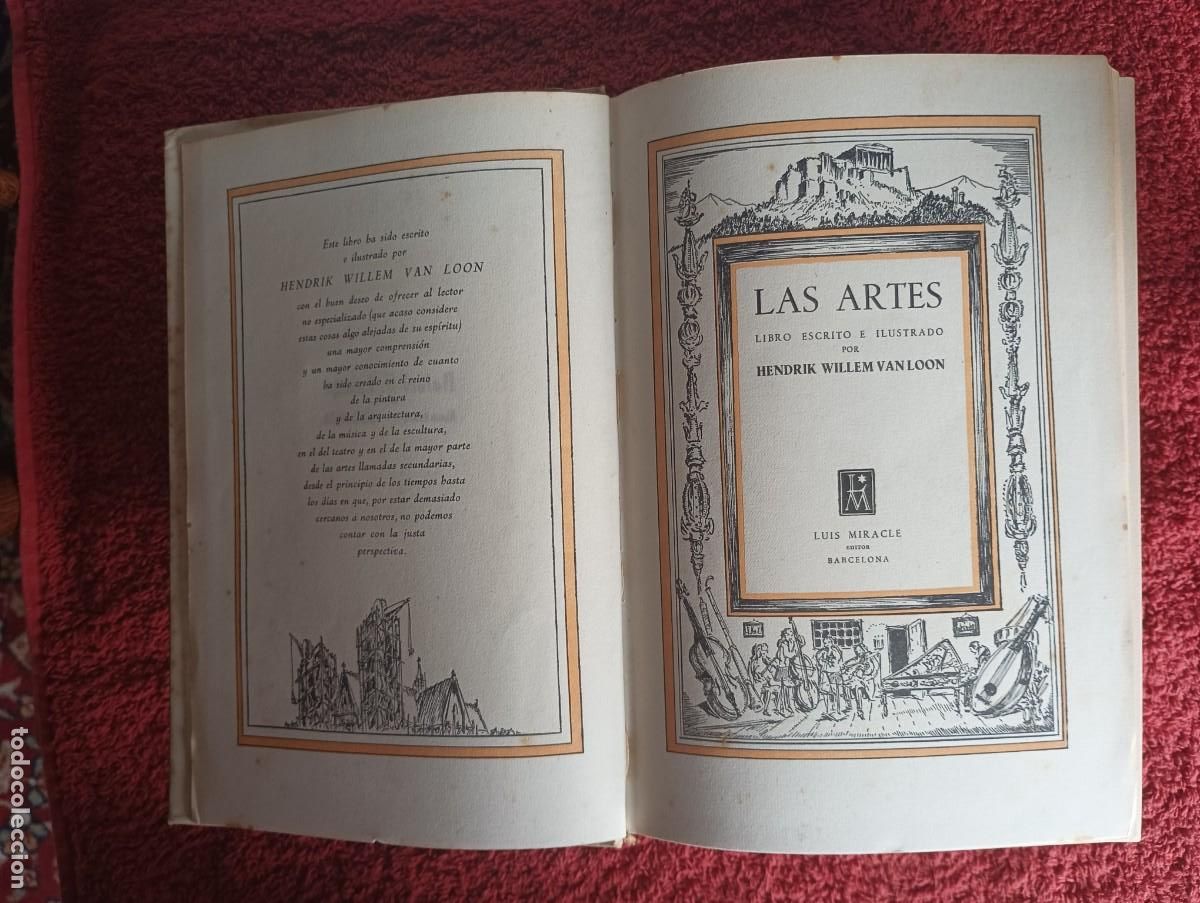 Libros de segunda mano: LAS ARTES H. W. VAN LOON - Foto 9
