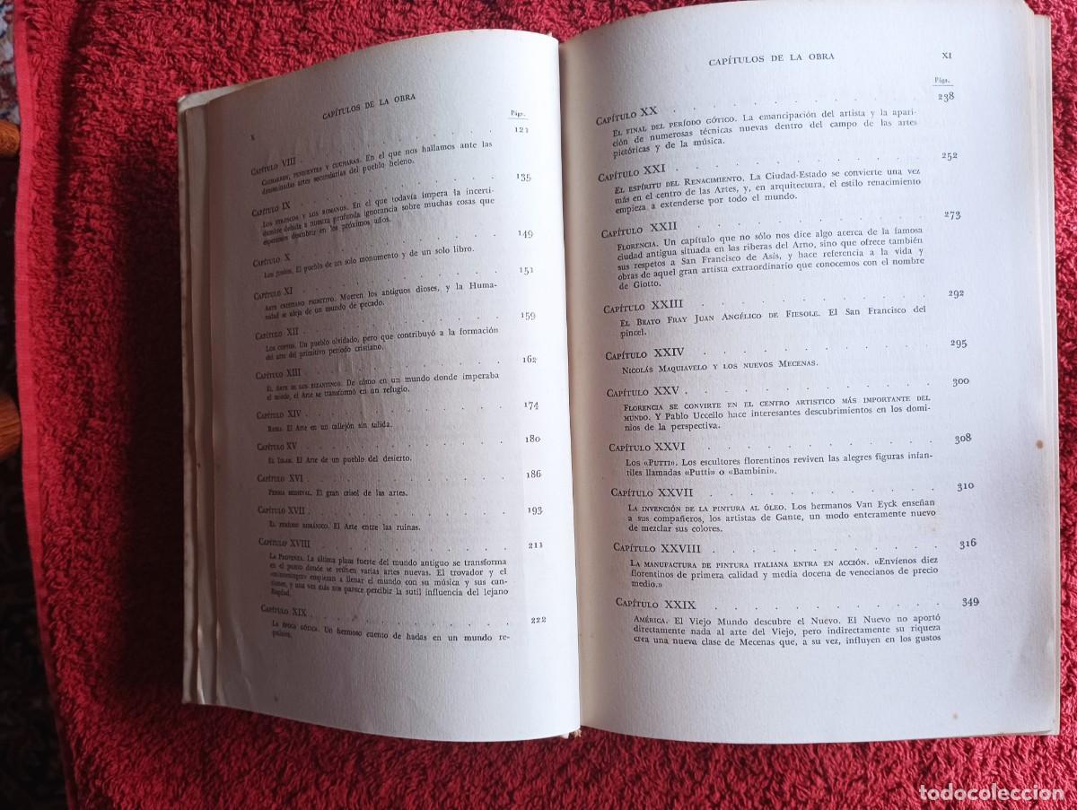 Libros de segunda mano: LAS ARTES H. W. VAN LOON - Foto 12