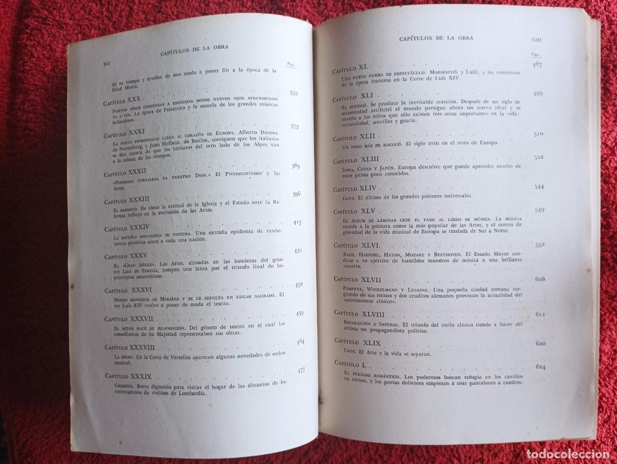 Libros de segunda mano: LAS ARTES H. W. VAN LOON - Foto 13
