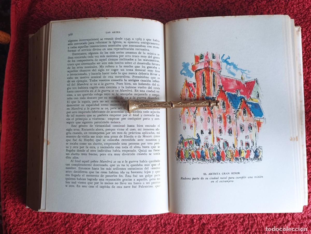 Libros de segunda mano: LAS ARTES H. W. VAN LOON - Foto 21