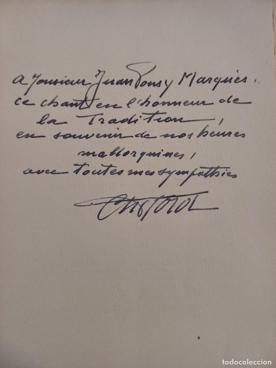 Libros de segunda mano: CHAPITEAUX ODE PAR CHARLES FOROT/ DESSINS ORIGINAUX DE JEAN CHIEZE / CON DEDICATORIA - Foto 2