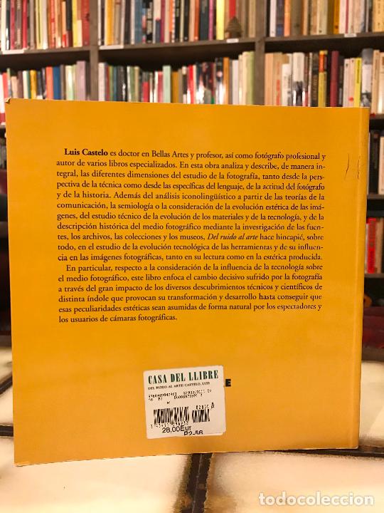 Libros de segunda mano: Del ruido al arte. Luis Castelo - Foto 2