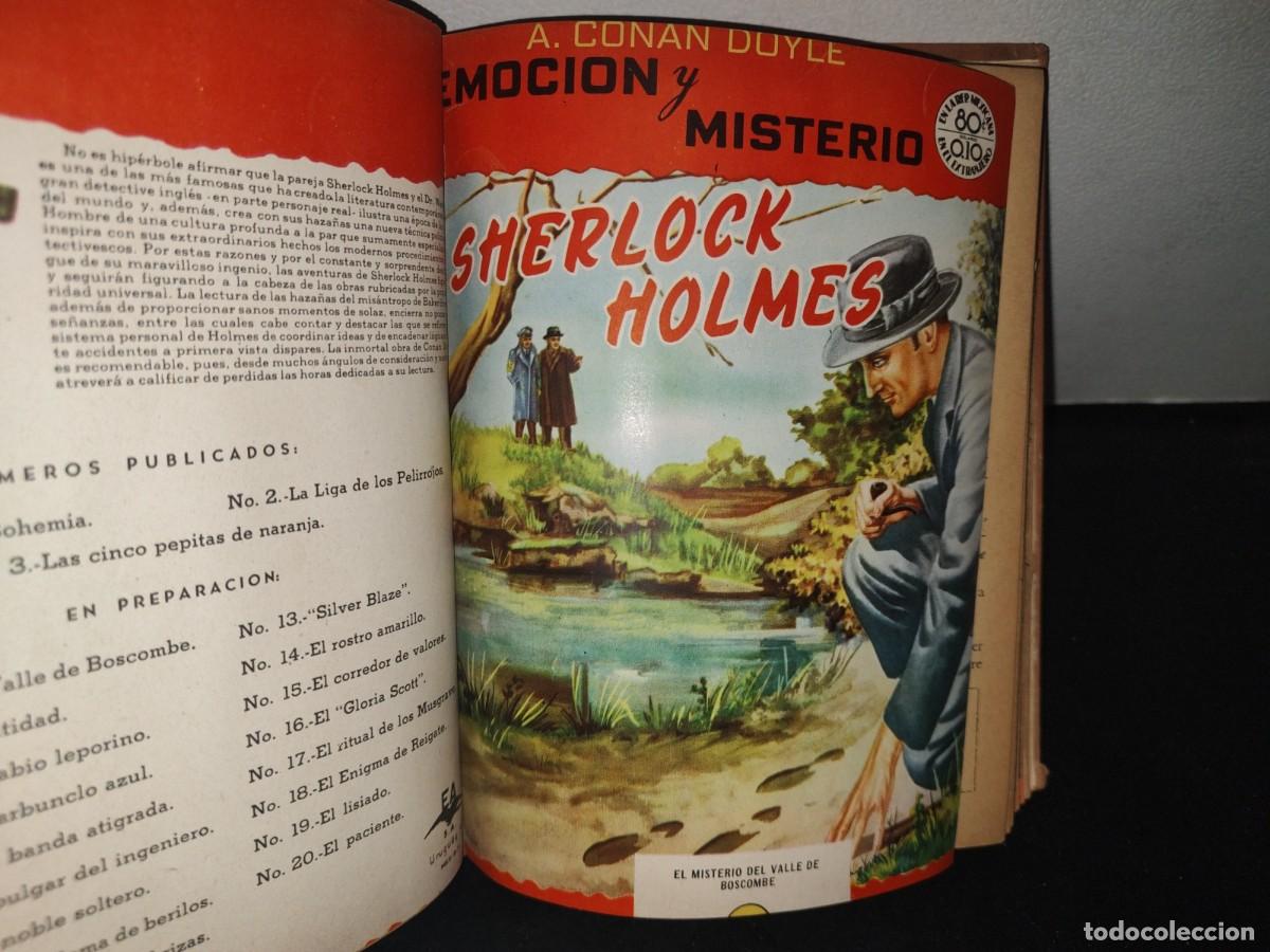 Libros de segunda mano: 71- ONCE AVENTURAS DE SHERLOCK HOLMES - A. CONAN DOYLE - 1953 - Foto 6