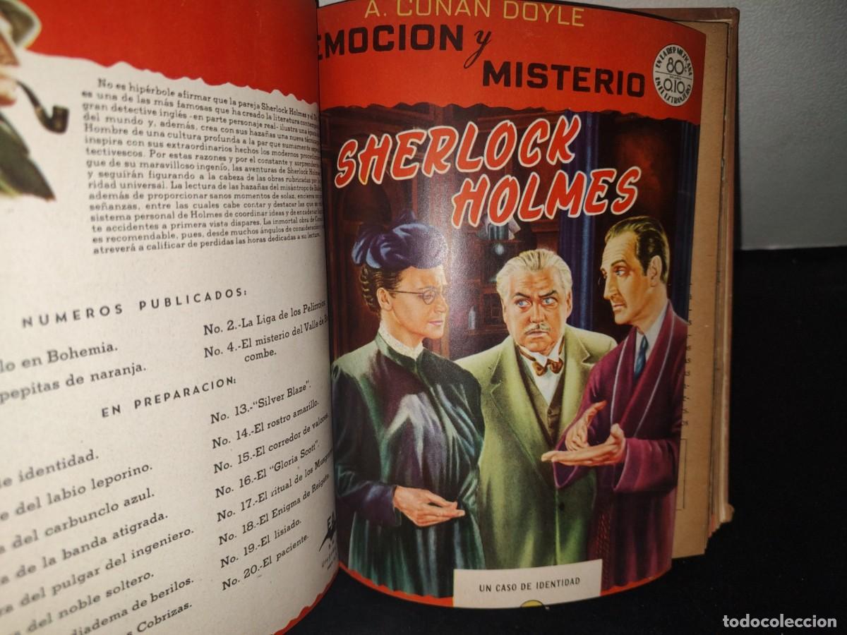 Libros de segunda mano: 71- ONCE AVENTURAS DE SHERLOCK HOLMES - A. CONAN DOYLE - 1953 - Foto 7